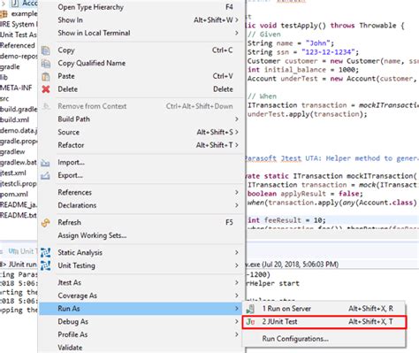 java import test package|Running JUnit Tests from a Java Application .